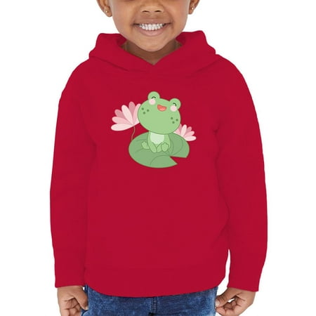 

Cute Frog On Water Lily Hoodie Toddler -Image by Shutterstock 2 Toddler