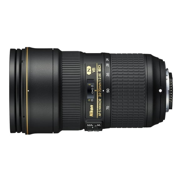 Nikon Nikkor AF-S - Zoom lens - 24 mm - 70 mm - f/2.8 E ED VR - Nikon F - for Nikon D3200, D3300, D3400, D5, D500, D5300, D5500, D5600, D7200, D750, D7500, D810, D850