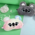 thumbnail image 4 of TELOLY 2Pcs Sleep Mask for Kids,7.87*3.94"Sleep Mask for Kids,Plush Sleeping Mask, 4 of 4