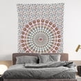 thumbnail image 2 of Mandala de pared con diseño de pavo real de Bless International, 137 x 152 cm, 2 of 8