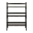 thumbnail image 6 of 38.54" Terry Folding Bookshelf Black", 6 of 9