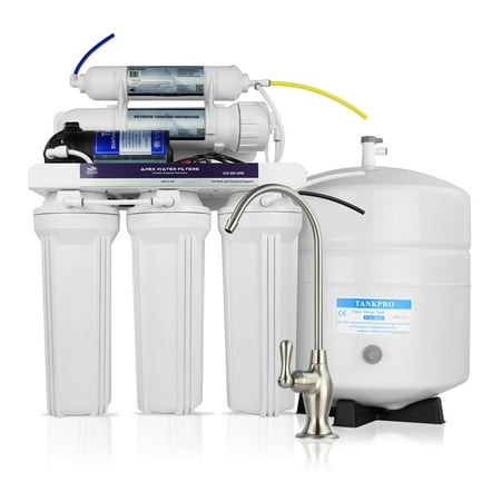 APEX MR-5051 Reverse Osmosis Water Filter System with Booster