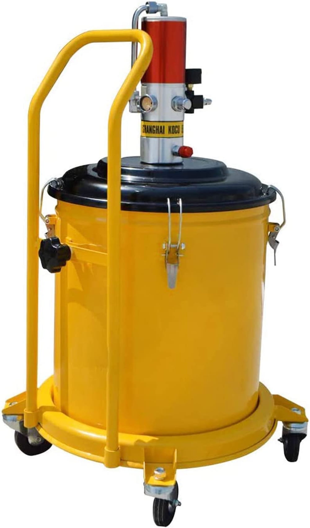 INTBUYING 30L Compressed Air Grease Gun Grease Pump Air Pneumatic