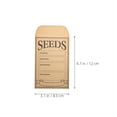 thumbnail image 2 of HONITANO 50Pcs Compact Kraft Paper Envelopes for Seeds and Small Item Storage with Adhesive Seal, 2 of 7