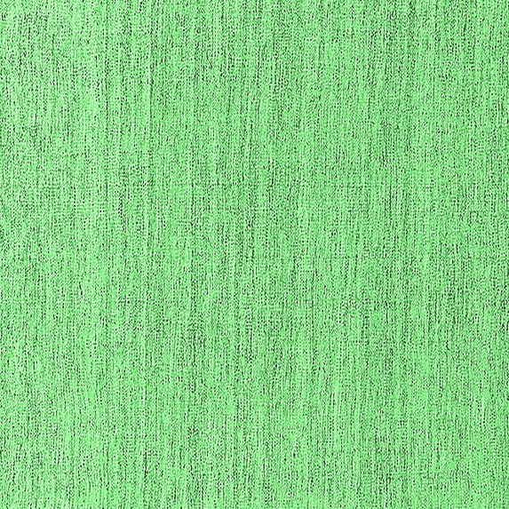 Ahgly Company Indoor Square Oriental Emerald Green Industrial Area Rugs, 6' Square