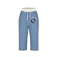 thumbnail image 4 of Pantalones Elásticos de Cintura para Mujeres Capris de Salida Casual Sólido con Bolsillos, Capris de Mujer para el Verano, 4 of 7