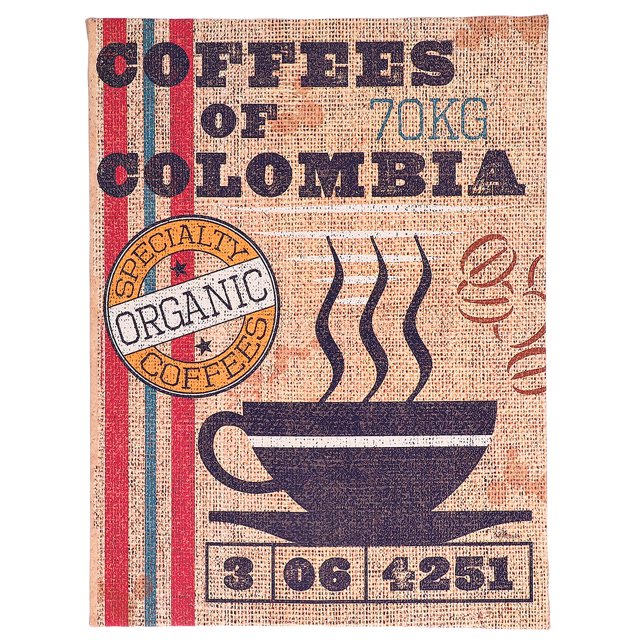 Hanging Picture Cafe Bar Wall Decoration Retro High Definition Art Micro Jet PrintingType B