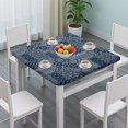 thumbnail image 3 of Colorful bohemian pattern elastic tablecloth with wrinkle-resistant fabric, ideal for outdoor patio dining and kitchen use, 3 of 6