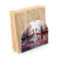 thumbnail image 2 of Flamingoes Lake Flowers Napkin Holder for Table Clear Napkin Stand Paper Holder Acrylic Organizer Dispenser Napkins for Dinner Kitchen Restaurant Room, 2 of 8