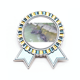 thumbnail image 1 of Montados de ganso Insignia broche Medalla ganadora, 1 of 3