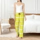 thumbnail image 4 of Balery Gold Pineapple Pantalones de pijama para mujer, pijamas ultraligeros, pantalones de estar por casa-XX-Large, 4 of 6