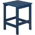 thumbnail image 4 of Ensemble de 3 Pcs Chaise Adirondack Pliante Classique avec Table d'Appoint Extérieure, 4 of 9
