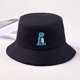 thumbnail image 3 of RV Sombrero de pescador bordado a la moda, sombrero de pescador para hombres y mujeres Rojo Verde, 3 of 5