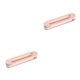 thumbnail image 2 of Yuarrent Estante para zapatillas de baño plegable múltiple, impermeable, para baño, pared de baño, escurridor, estante plegable para Rosado 2Conjunto, 2 of 6