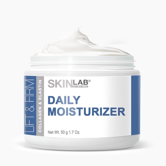 SkinLab Lift and Firm Face Moisturizer with Peptides and Collagen, Daily Use, 1.7 oz