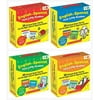 Scholastic English-Spanish First Little Readers Complete Set : English-Spanish First Little Readers: Guided Reading Level A, B,C,D (4 Box Set Collection ) 100 total bilingual titles
