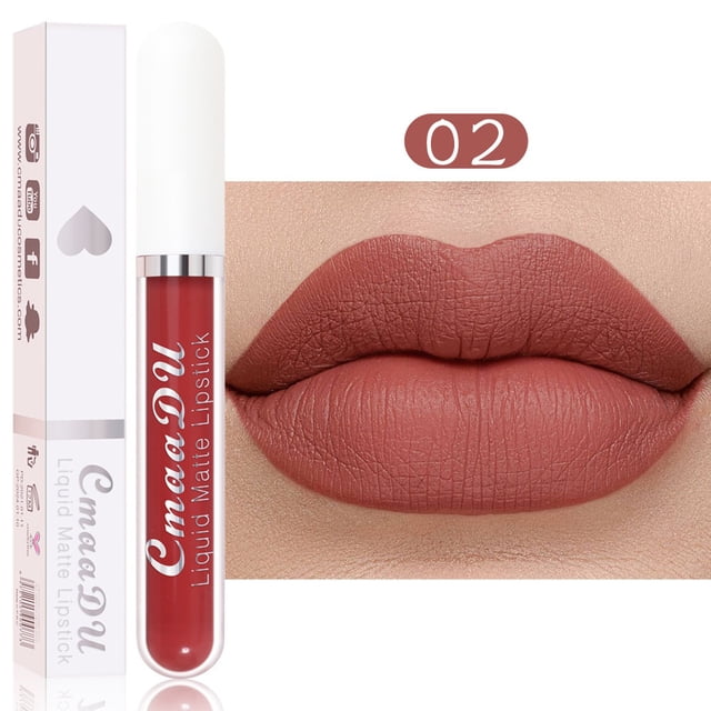 18 Colores Sexy Larga Duración Impermeable Ultra Mate Nude Líquido Labial Hidratante Brillo De Labios Belleza COD