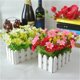 thumbnail image 2 of Conjunto de flores artificiales para sala de estar, ventana, decoración de bodas, restaurante de flores, cibercafé, diseño de exposición inmobiliaria, bonsái de flores artificiales, 2 of 5