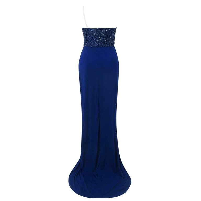 Holiday Party Dresses For Women New Green Sequins Fairy Long