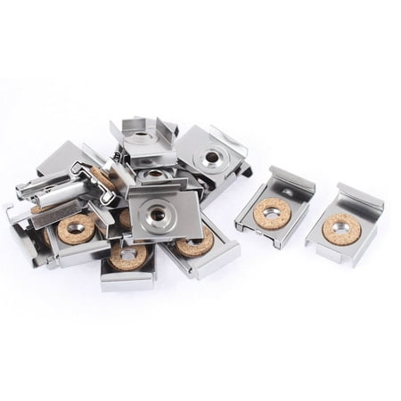 

Adjustable Wall Hanging Mount Mirror Clip Brackets 5 Sets