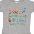 thumbnail image 4 of Inktastic Architect Like Mommy Boys or Girls Baby Bodysuit, 4 of 5