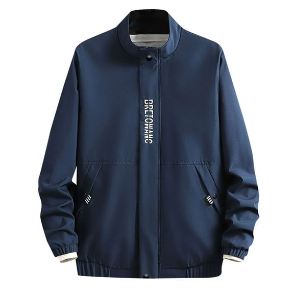 LEEy-world Mens Winter Jackets Men's Special Ops Tactical Soft Shell Jacket Coat Blue,L