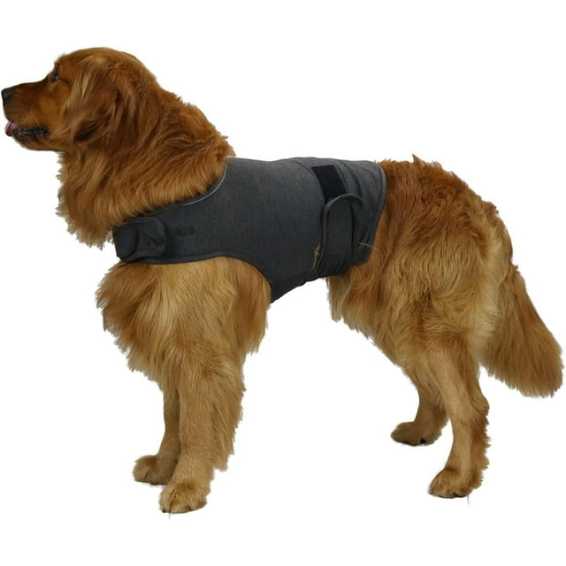 Adjustable Jacket for Small Medium Large Dogs, Dog Vest Wrap for Calming, for Separation, Thunderstorm, Travel