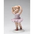 thumbnail image 3 of Ceramic Ballet Girl Figurine 3x2.875x5.375 Gift, 3 of 3