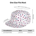 thumbnail image 6 of Uemuo Rabbit Eating Pattern Women's Baseball Cap,Straight Brim Hat,Golf Dad Hat,Travel Hat,Sun Protection Cap,Everyday Accessory, 6 of 9