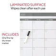 thumbnail image 5 of Staples 24" x 36" Monthly Dry-Erase Wall Calendar Reversible White/Gray (ST60365-22), 5 of 7