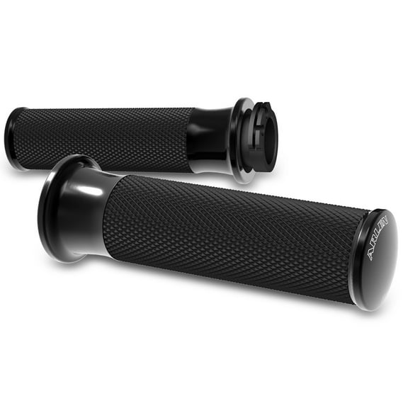 Arlen Ness Smooth Black Grips (07-321)