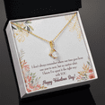 thumbnail image 3 of To My Girlfriend  Time Well Spent Alluring Ribbon Necklace Message Card, 3 of 20