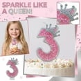 thumbnail image 2 of Numeral Birthday Candles, Cartoon Style Number Cake Toppers, Non-Toxic Wax, Decorative Birthday Party Favors for Toddler Boys Girls and Festive Celebrations, C, 2 of 6