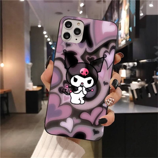 Funda de teléfono Hello Kitty kuromi my melody para iphone 14 13 12 11 Pro Mini XS Max 8 7 Plus X SE 2020 XR xuanjing unisex