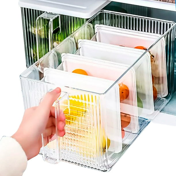 Organizador para refrigerador Brandtrendy 5 en 1 contenedores modulares Libres de BPA