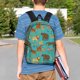thumbnail image 4 of Easygdp Cute Animals Mochila Ligera de 15 Pulgadas para Estudiantes, Mochila Cómoda para la Escuela y Viajes, Correas Ajustables, 4 of 6
