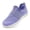 Purple, variant on Kids Slip-On Sneakers, Breathable Toddler Shoes for Boys Girls Lightweight Non-Slip Casual Sports Sneakers Running Tennis Shoes