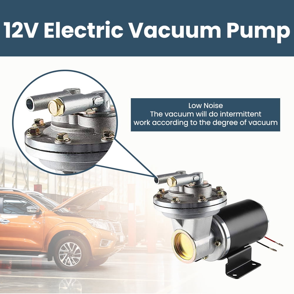 BFO Brake Booster Electric Vacuum Pump Set 12V for Brake Systems 18" - 22"