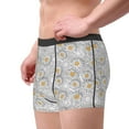 thumbnail image 2 of Pofeuu Daisies Flowers Print Men’s Boxer Briefs, Moisture-Wicking Underwear, Regular,Trunk-XX-Large, 2 of 5