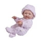 thumbnail image 1 of JC Toys - Mini La Newborn First Day | Anatomically Correct Real Girl Baby Doll | 9.5 All-Vinyl | Includes Knit Outfit, Hat and Pacifier | Designed by Berenguer | Ages 2+ , Pink, 1 of 5