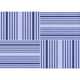 thumbnail image 1 of Ahgly Company Indoor Rectangle Patterned Heavenly Blue Area Rugs, 5' x 7', 1 of 6