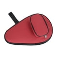 thumbnail image 1 of Funda protectora para paletas de pingpong, práctico contenedor ligero portátil Rojo, 1 of 8