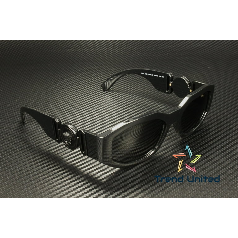 Versace Dark Gray Geometric Adult Unisex Sunglasses VE4361