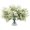 White, variant on RECUTMS 8 Bundles Artificial Greenery Stems for Vase Fake Lucky Bamboo Leaves Faux Outdoor Plants UV Resistant Shrubs Eucalyptus Stems for Window Garden Patio (Red)