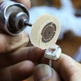 thumbnail image 5 of ifundom 3-Piece Polishing Wheel Mop Set for Jewelry, Mirrors, Stainless Steel, Aluminum & Metal Cleaning Kit, 5 of 8