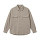 thumbnail image 4 of Top Abrigo Hombres Color Sólido Manga Larga Botón Cuello Moda Casual Verano Al Aire Libre Diario, 4 of 7