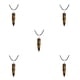 thumbnail image 2 of Jumpingount Abalorio de columna hexagonal, hallazgos hechos a mano, colgantes colgantes de vacaciones, amuletos de cristal para accesorios de Type2 NO2, 2 of 6