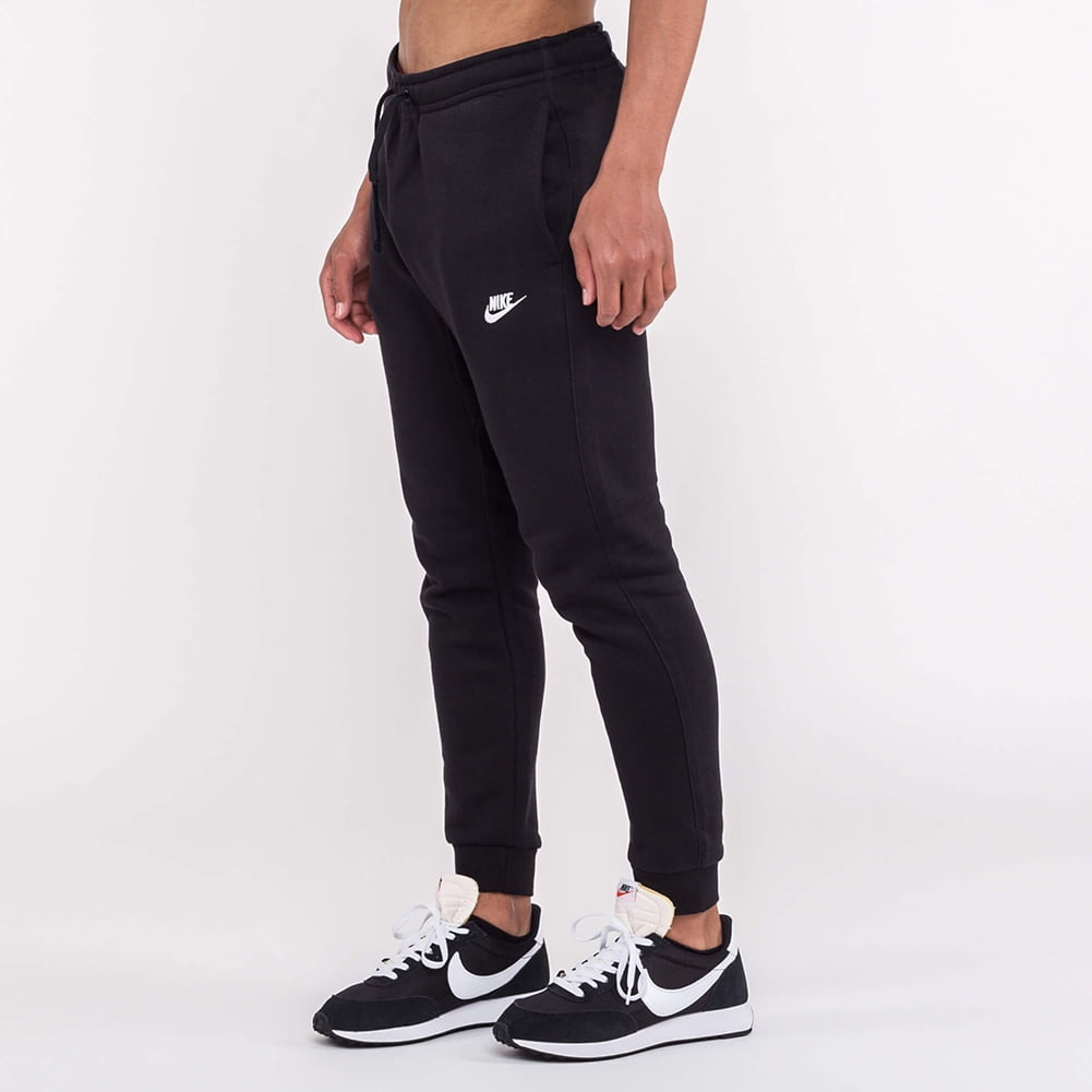 frágil tengo sueño Incorporar Nike Club Fleece Sportswear Men's Jogger Pants Black/White 804408-010 -  Walmart.com