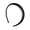 Black, variant on mdesiwst 1/4Pcs Women Hair Hoop Non-Slip Teeth Plastic Headband Secure Fit Lightweight Washing Face Makeup Hair Hoop Hair Accessories