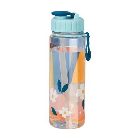 

Grandest Birch 400ml/500ml Water Bottle Food Grade Heat Resistant Plastic BPA Free Cartoon Water Cup Coffee Bottle for Home Food G